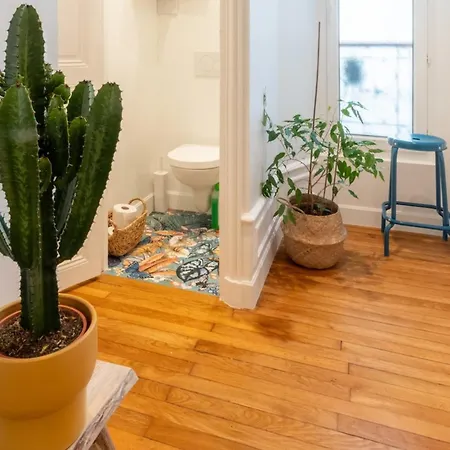 דירה Chic 1bd Parisian Apartmentbatignolles פריז