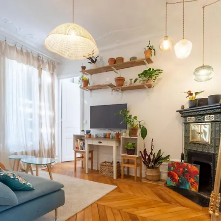 דירה Chic 1bd Parisian Apartmentbatignolles פריז
