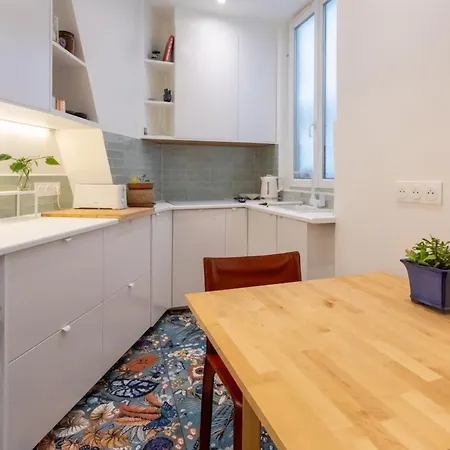 Chic 1bd Parisian Apartmentbatignolles דירה